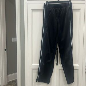 Zoe Athletics Adult Medium Fleece lined Black track pants. Excellent condition